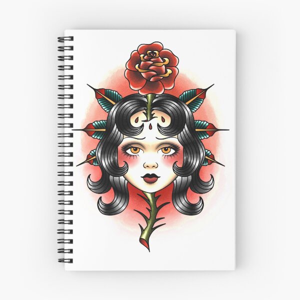 Item preview, American traditional lady head designed and sold by kaygruhn.