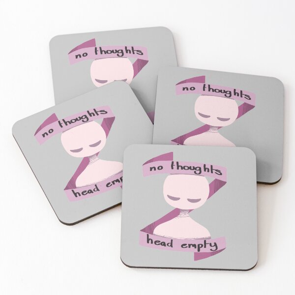 Item preview, " No thoughts , head empty "  designed and sold by UnusualBlu3.