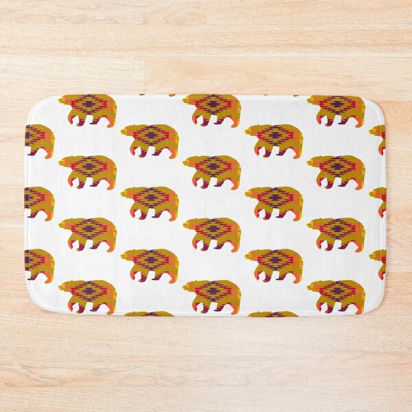 Item preview,  Native Geometric Print Tan Bear designed and sold by JMWCD.