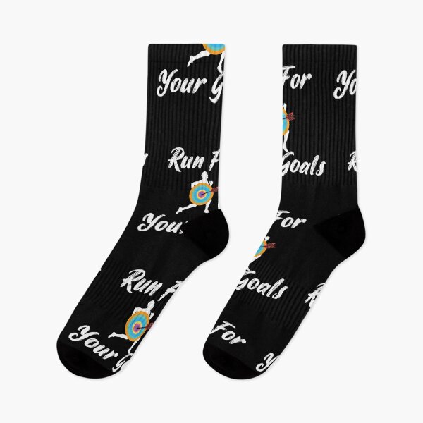 Item preview, Run For Your Goals Motivational Great Unisex Design  designed and sold by pedrored369.