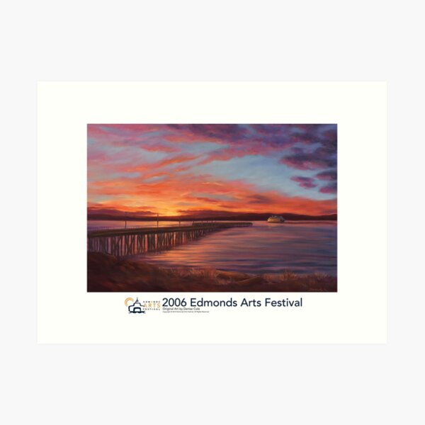 2006 Edmonds Arts Festival Poster, Print, or Art Board Art Print