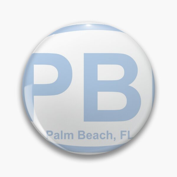 Item preview, PALM BEACH FLORIDA STICKER designed and sold by Sarah Geller.