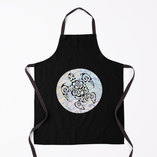 Item preview, Hibiscus Turtle Black Tattoo Style Watercolour designed and sold by TheLomiLoveBus.