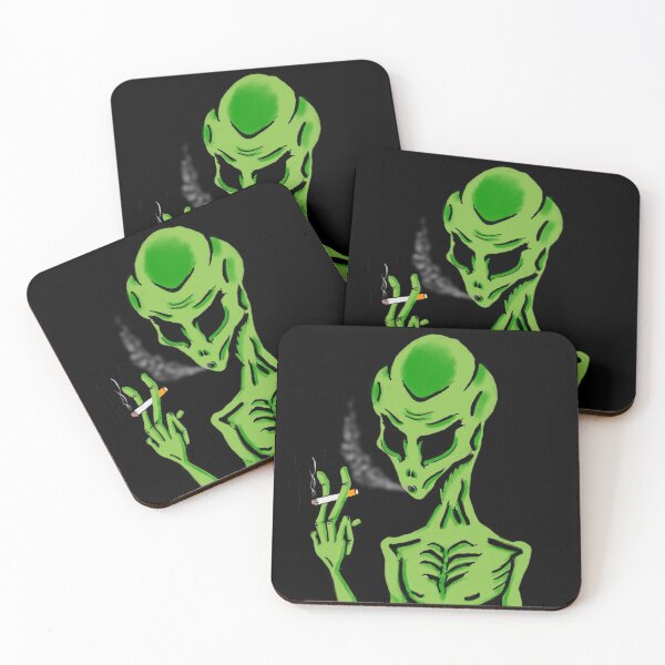 Item preview, Smoking Alien designed and sold by YugiHomo.