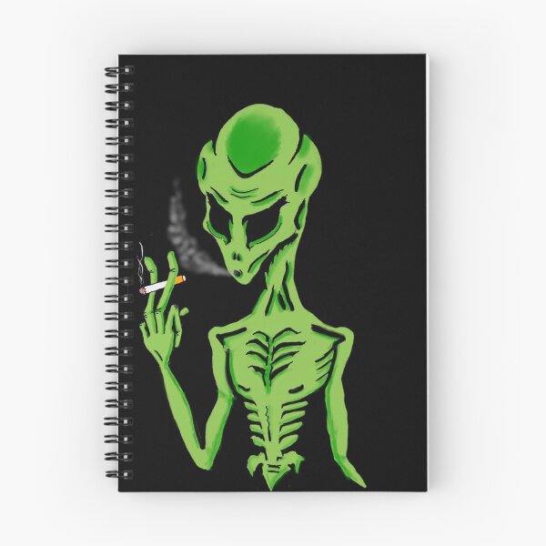 Item preview, Smoking Alien designed and sold by YugiHomo.