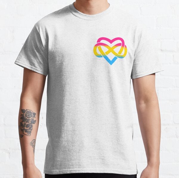 Subtle Polyamory Infinity Heart (pansexual) Classic T-Shirt