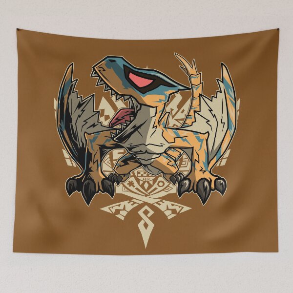 Item preview, Tigrex | Monster Hunter designed and sold by YhaniDoriasArts.