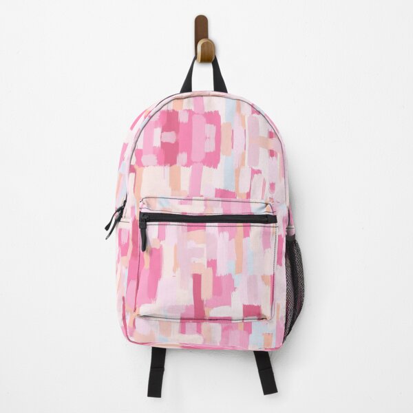 Item preview, Pink abstract repeat pattern designed and sold by Art and Tea Studio.