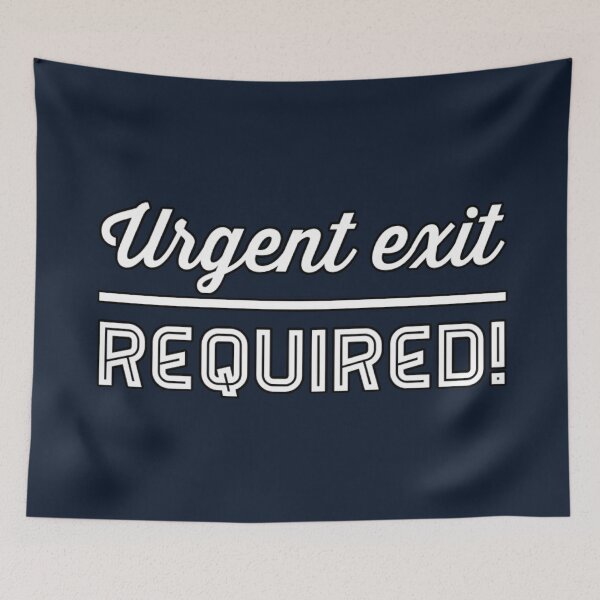 Item preview, Line of Duty - Urgent Exit Required designed and sold by suver.