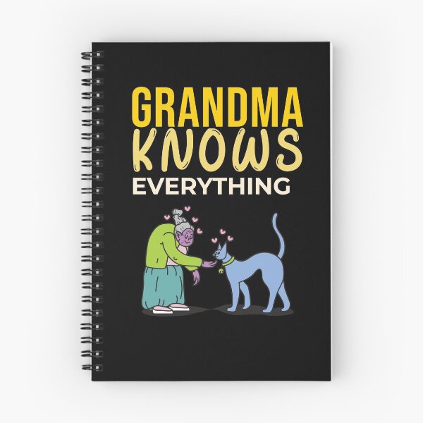 Item preview, Grandma Knows Everything Cats designed and sold by ShirtsJH.
