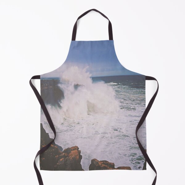 Item preview, Ocean Huge Waves against Coast Rocks designed and sold by Schuva.