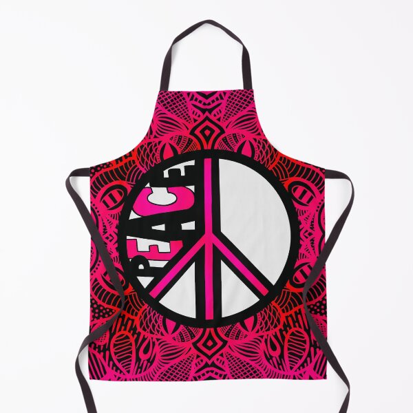 Item preview, Pink Peace Sign designed and sold by doodlebopshop.