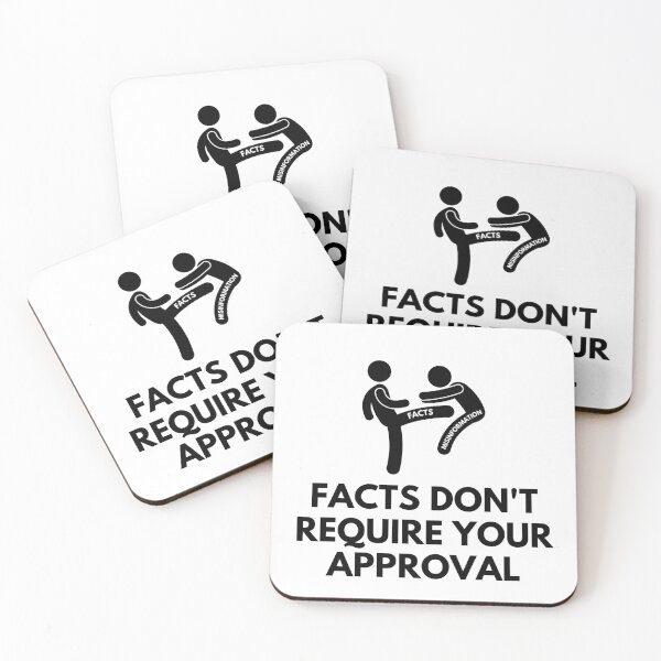 Item preview, Fight Misinformation with Facts designed and sold by Elise North.