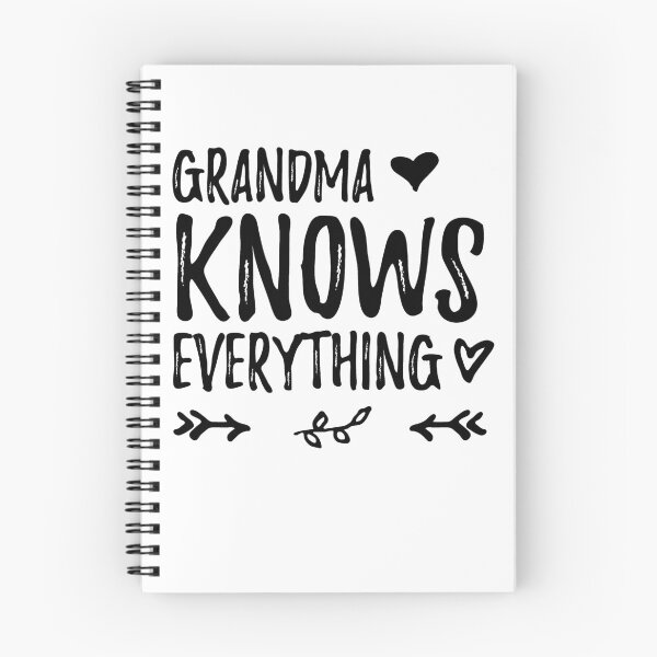 Item preview, Grandma Knows Everything Cute designed and sold by ShirtsJH.