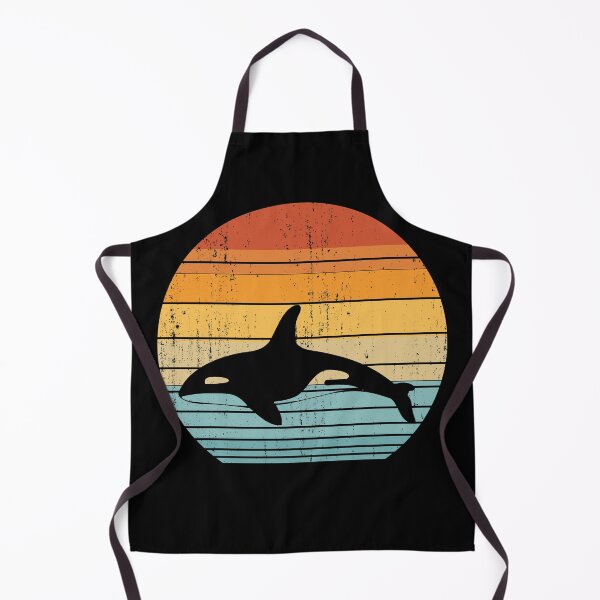 Item preview, Killer Whale Sunset Retro vintage designed and sold by roocky.