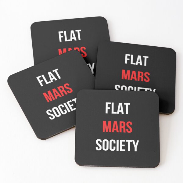 Item preview, Flat Mars Society designed and sold by luckyturtles.