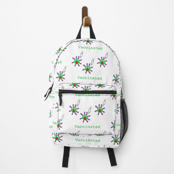 Item preview, Vaccinated cute cartoon design designed and sold by Rachel the Artist .