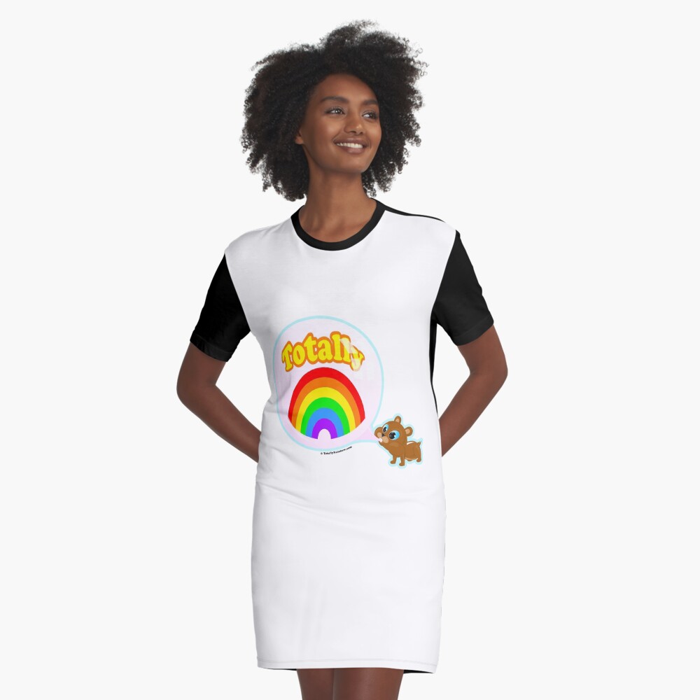Item preview, Graphic T-Shirt Dress designed and sold by sadmachine.