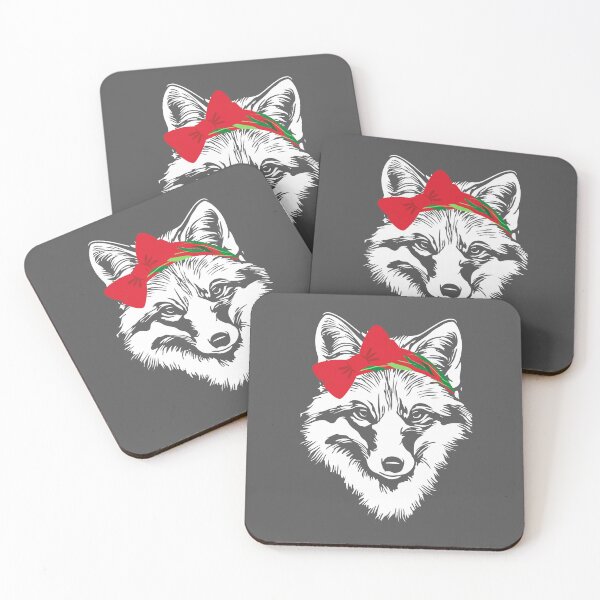 Item preview, Feeling Foxy - Stylish Fox with a bow designed and sold by Bella85s.