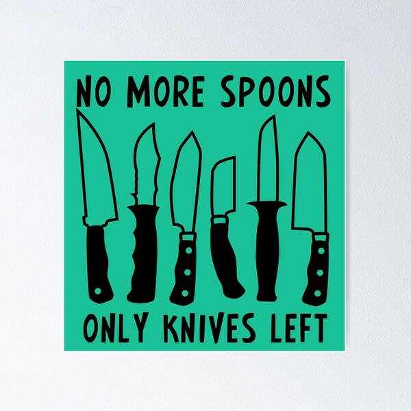 Item preview, No Spoons designed and sold by Teamtsunami6.