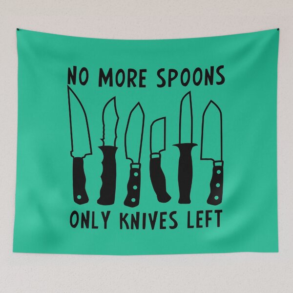 Item preview, No Spoons designed and sold by Teamtsunami6.