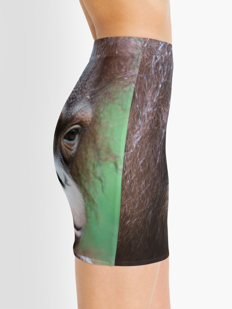Alternate view of Orangutan in Borneo Mini Skirt