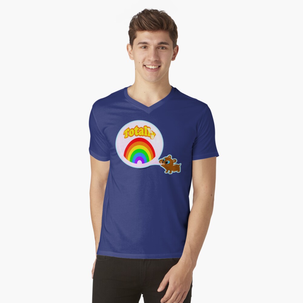 Item preview, V-Neck T-Shirt designed and sold by sadmachine.