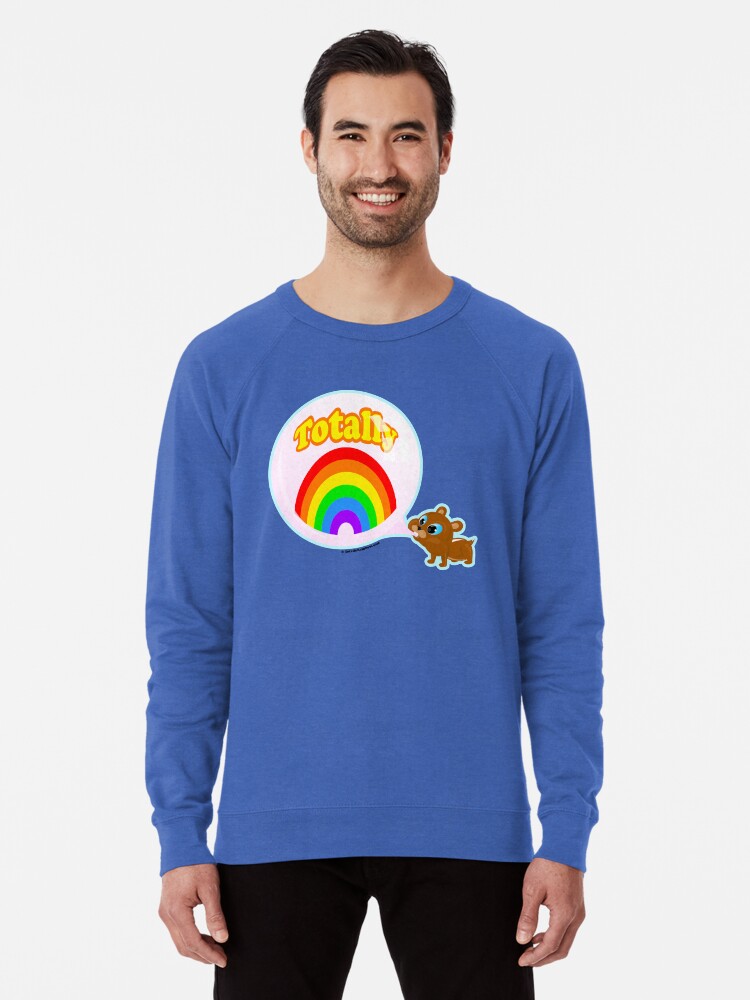 Alternate view of Bubble Gum Bandit! Lightweight Sweatshirt