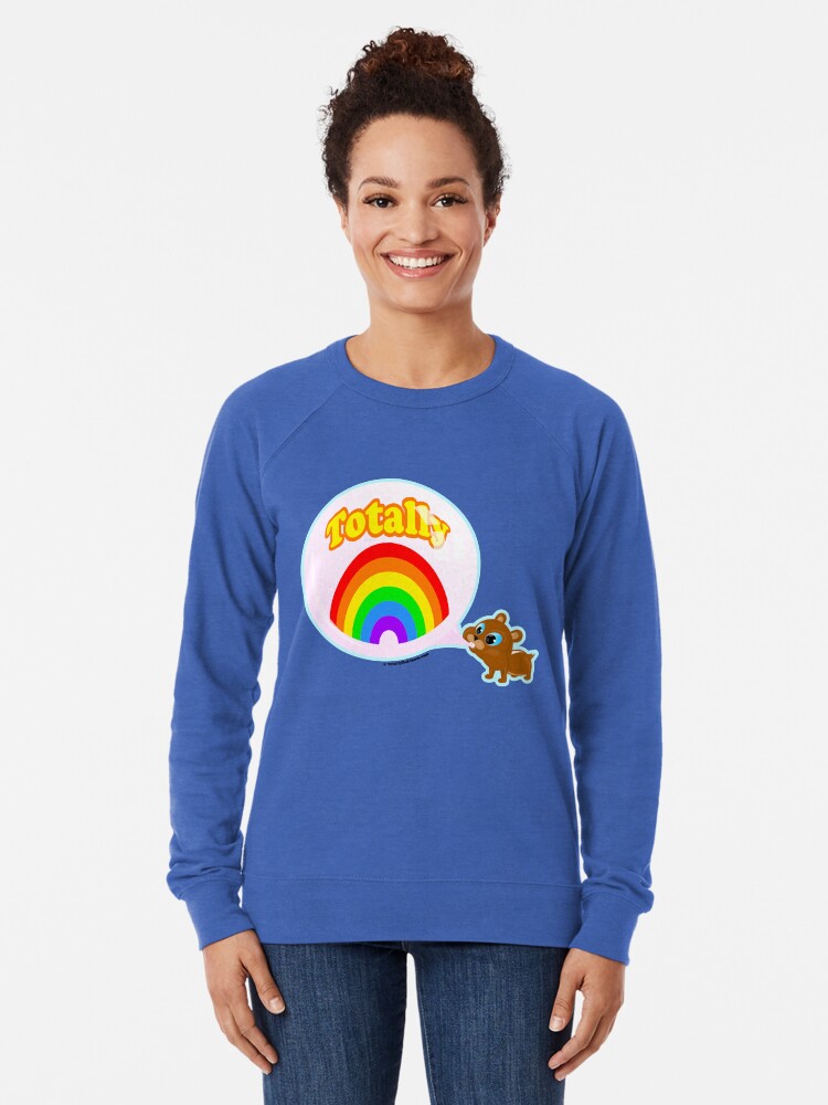 Alternate view of Bubble Gum Bandit! Lightweight Sweatshirt
