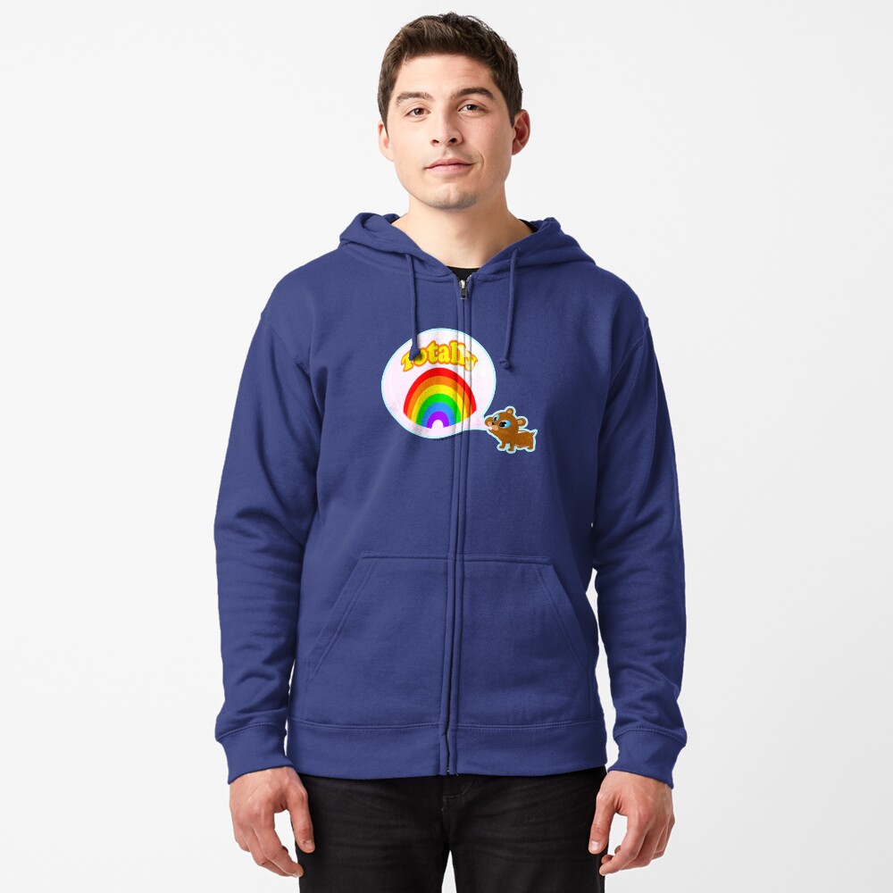 Bubble Gum Bandit! Zipped Hoodie
