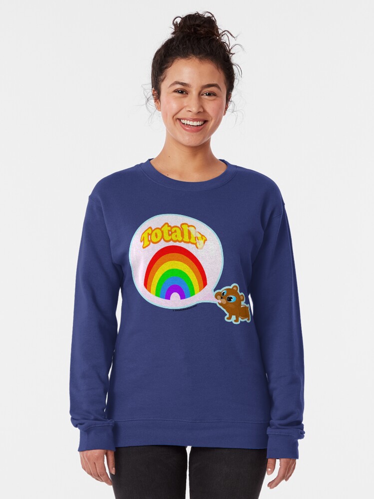 Alternate view of Bubble Gum Bandit! Pullover Sweatshirt