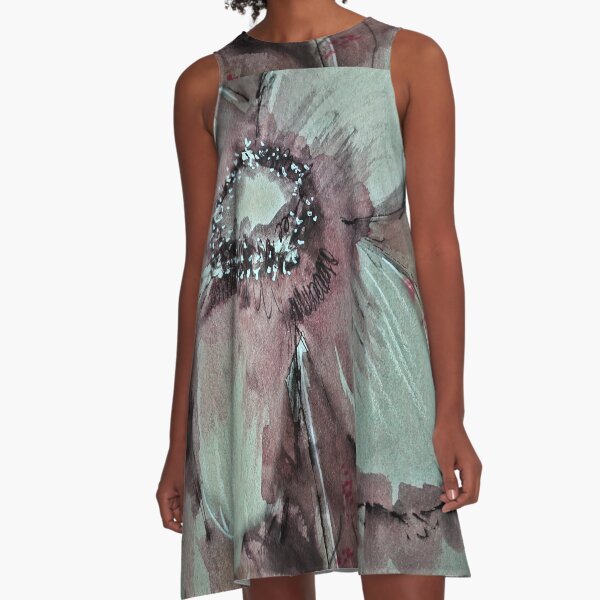 Flor Llena de Amor A-Line Dress