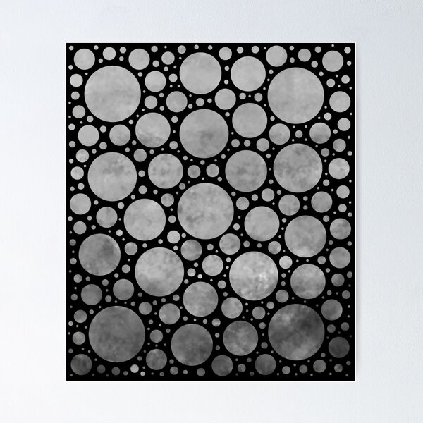 Bexy Bubbles, Art, Sun Moon Fuzzy Poster