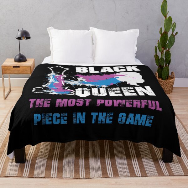 Item preview, Black Queen Most Powerful Chess Black Woman designed and sold by DELMEO.