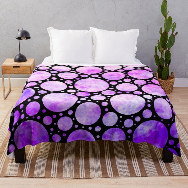 Item preview, Colorful Bubbles - Fresh Violet designed and sold by zazuzanta.