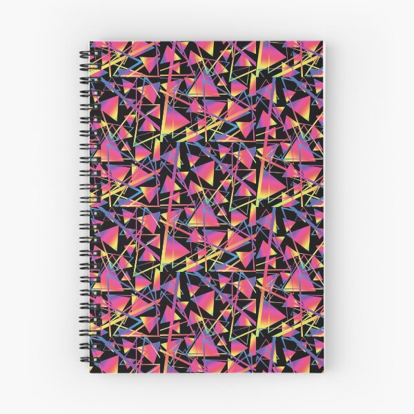 Item preview, Rainbow 80s Geometric Trippy Print designed and sold by funkgoddesign.
