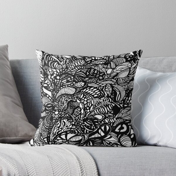 Item preview, Black & White Doodle designed and sold by doodlebopshop.