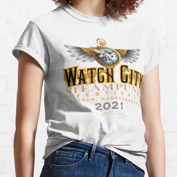 Watch City Steampunk Festival Moon Logo 2021 Classic T-Shirt