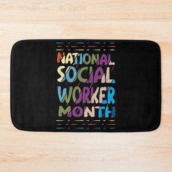 Item preview, National Social Worker Month designed and sold by orangeblue21.