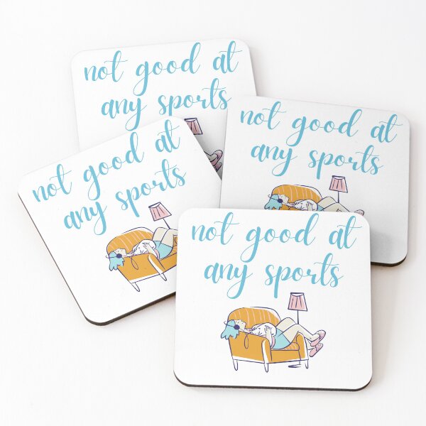 Item preview, I Am Not Good At Any Sports designed and sold by Schuva.