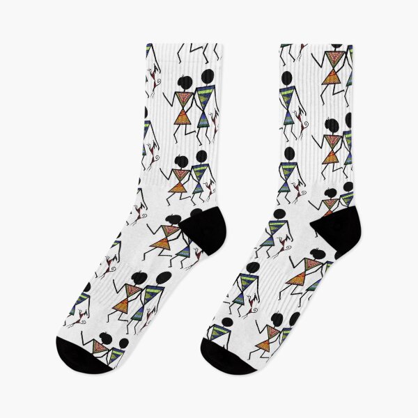 Item preview, Warli Dog Family designed and sold by Insiya Pardiwala.