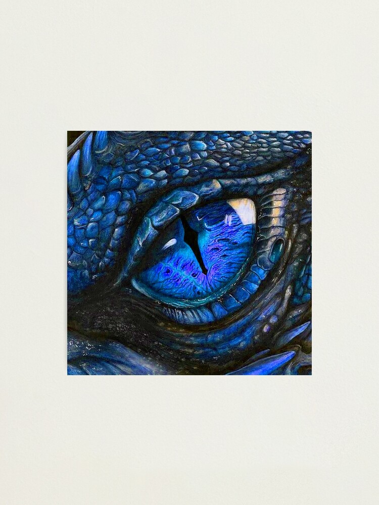 Dragon Eye Acrylic Painting 