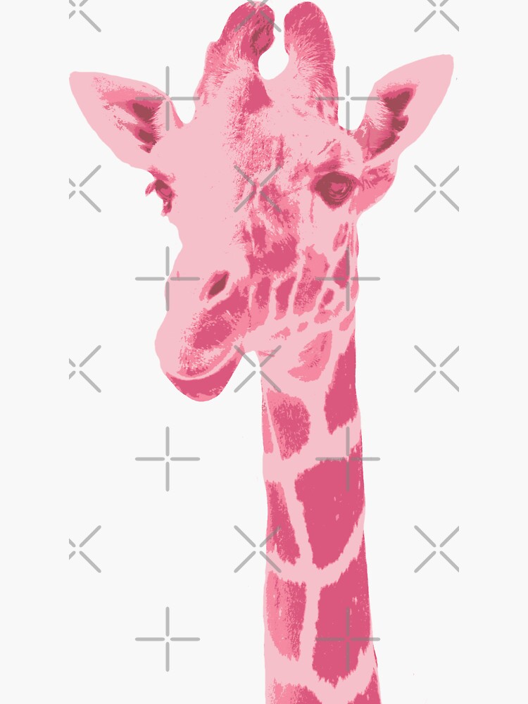 pink giraffe lovey