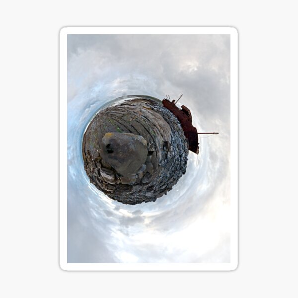 Shipwreck on Inisheer: The Plassey Wreck Sticker