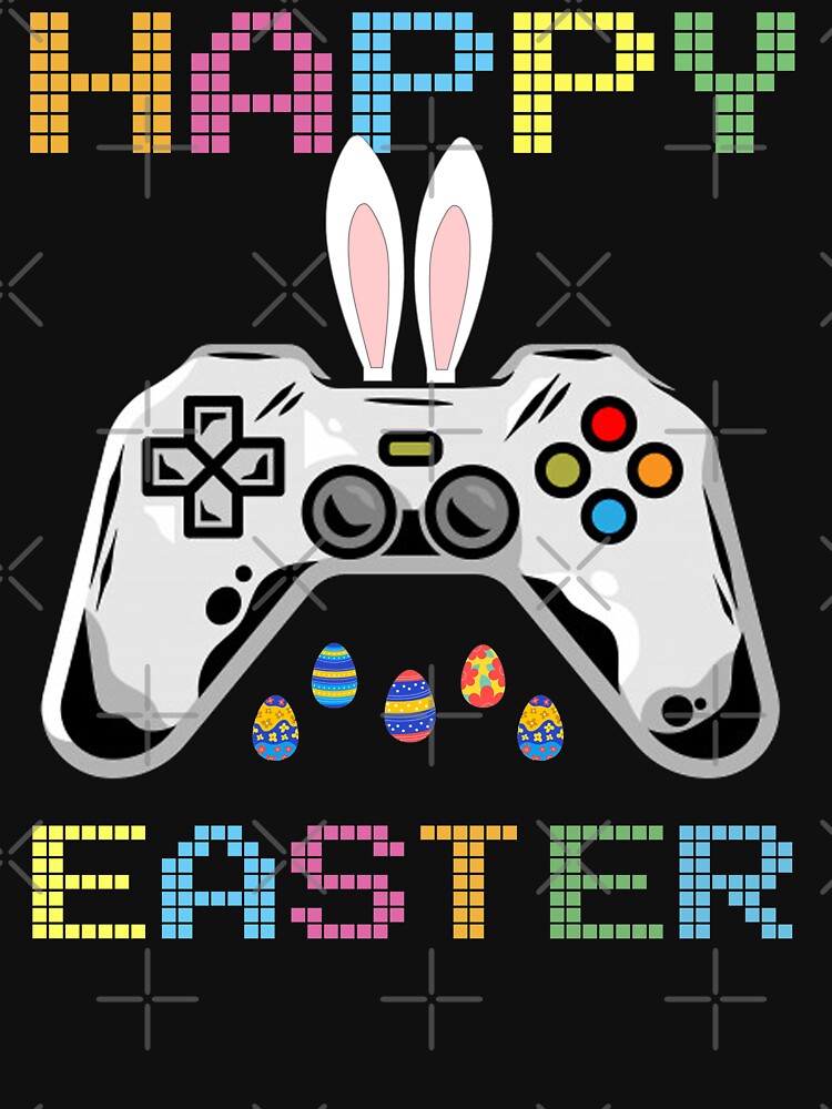Discover Video Game Easter Bunny Gaming Controller Gamer Boys Girls Tank Top
