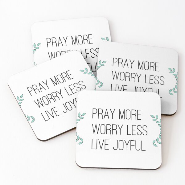 Item preview, Pray More, Worry Less designed and sold by Cy1982.