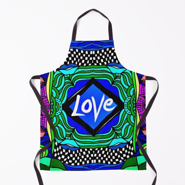 Item preview, Green Love Doodle designed and sold by doodlebopshop.