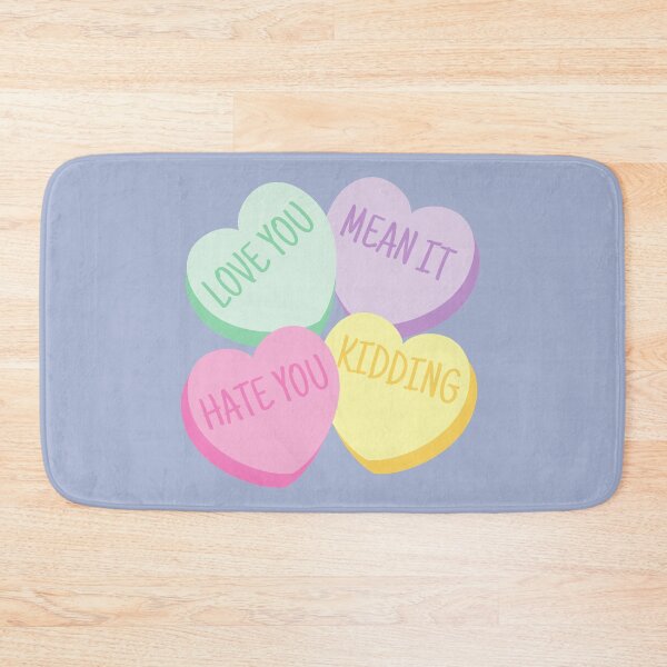 Item preview, Love you, mean it. Hate you, kidding designed and sold by MyLucidDreams.