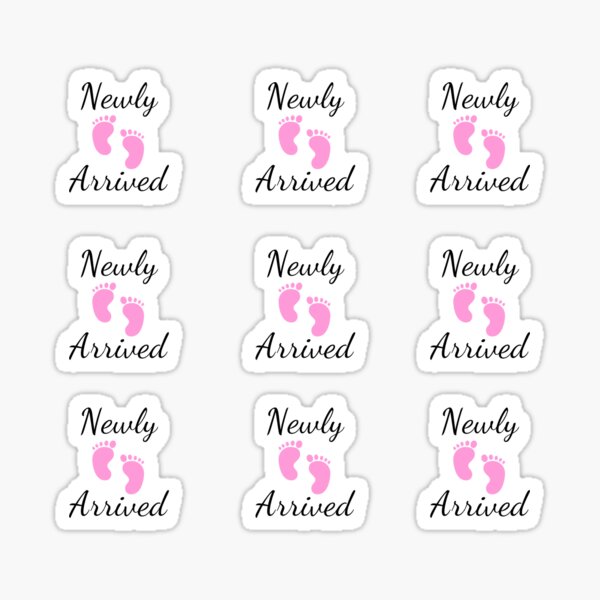 newly-arrived-pink-new-born-baby-girl-shower-favor-pack-sticker