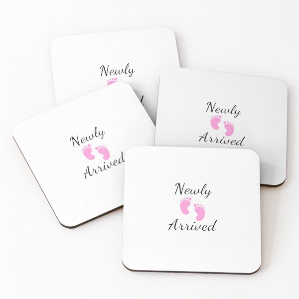 Item preview, Newly Arrived - Pink New Born Baby Girl Shower Favor Pack  designed and sold by Ilana Khoshsima.